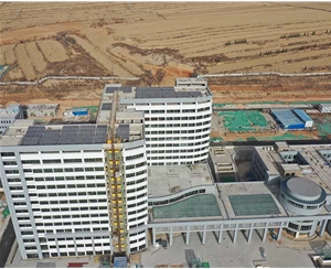 壽陽人民醫(yī)院遷址新建項(xiàng)目綜合病房樓海爾平板太陽能+燃?xì)忮仩t熱水系統(tǒng)項(xiàng)目